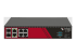 Model CM8004, 4x RS232 X2 pinout ports, 2x 1GbE/SFP combo, 2x USB 3.0, ARM 1.6GHz 4-core 4GB mem 32GB flash, TPM 2.0, Docker support, DC jacks, 450048 Power Brick and C14 Power cable - página delantera